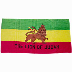 Lion of Judah Beach Towel