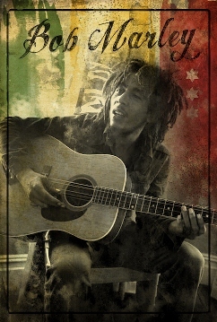 Bob Marley - Guitar Sitting
