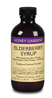 Honey Gardens Elderberry Syrup 8oz