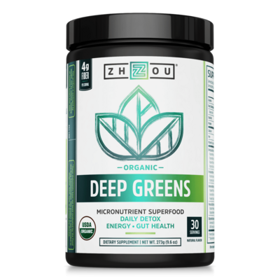 Zhou Nutrition Organic Deep Greens 9.6oz