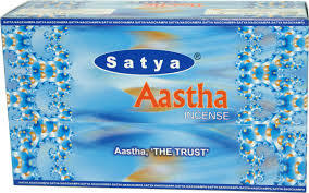 Satya Brand Incense- Aastha Incense 15 Grams Big Box (180 Sticks)