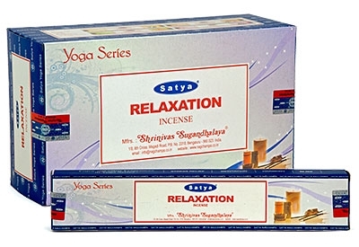 Satya Brand Incense-Relaxation Big Box 15 Grams (180 Sticks)