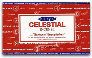 Satya Brand Incense- Celestial 15 Grams Big Box (180 Sticks)