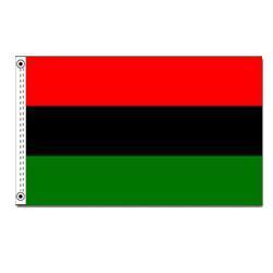 RBG Red, Black & Green 3 x 5 Foot Flag