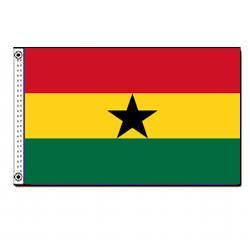 Ghana 3' x 5' Foot Flag