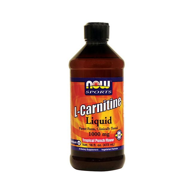 L-Carnitine Liquid Tropical Punch Flavor 1000 mg, 16 oz.