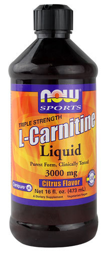 L-Carnitine Liquid Citrus Flavor 3000 mg, 16oz