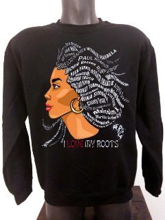 I Love My Roots Ladies Sweater