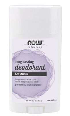 Long Lasting Deodorant Stick - 2.2 oz Refreshing Lavender