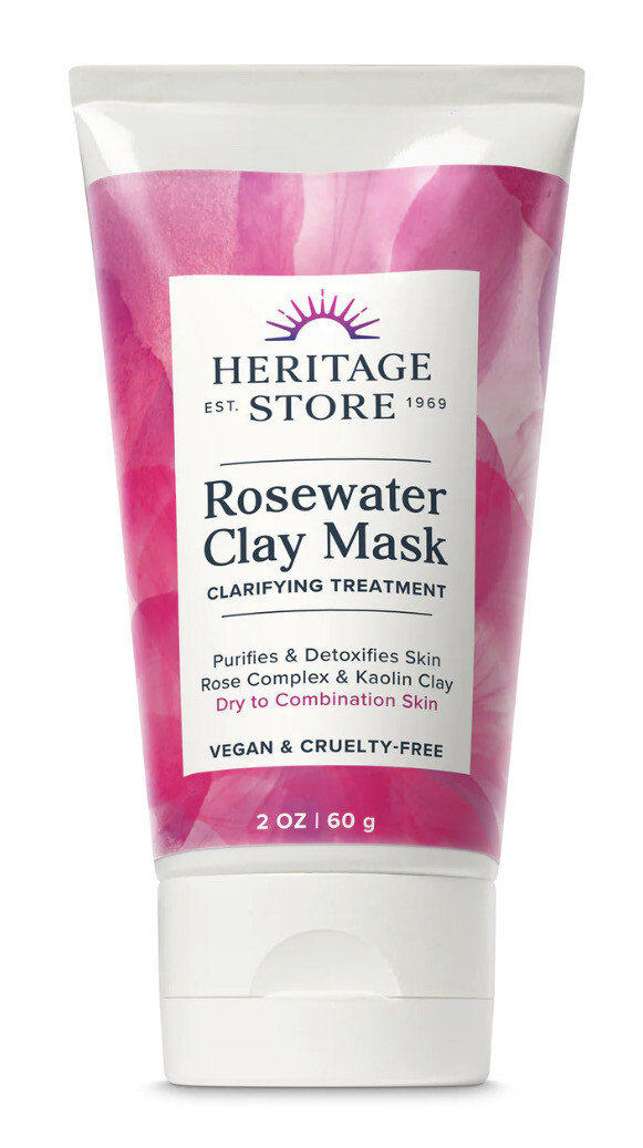 Rosewater Clay Mask