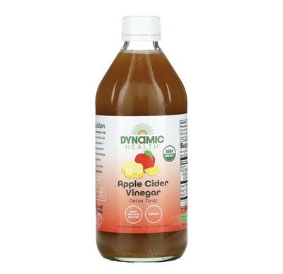 Apple Cider Vinegar Detox Tonic, 16 fl oz (473 ml)