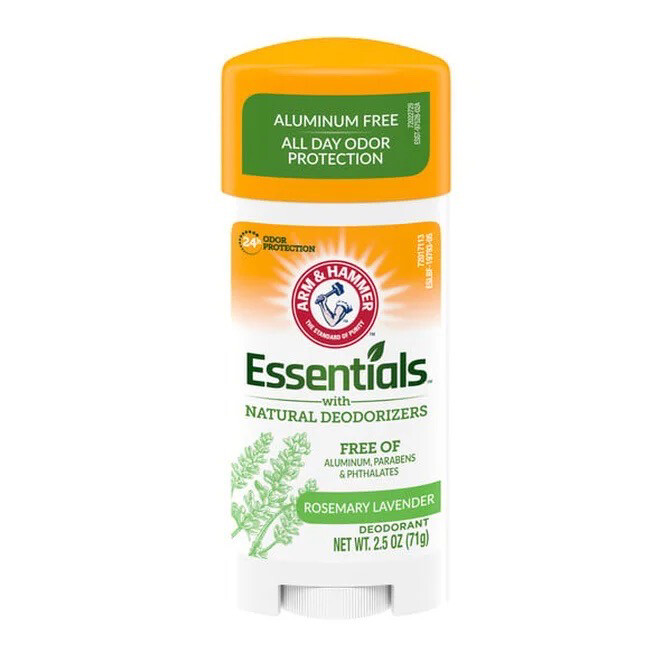 Arm & Hammer Essentials Deodorant with Natural Deodorizer 2.5oz - Rosemary Lavender