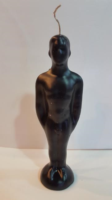 Black Figure Male Candle