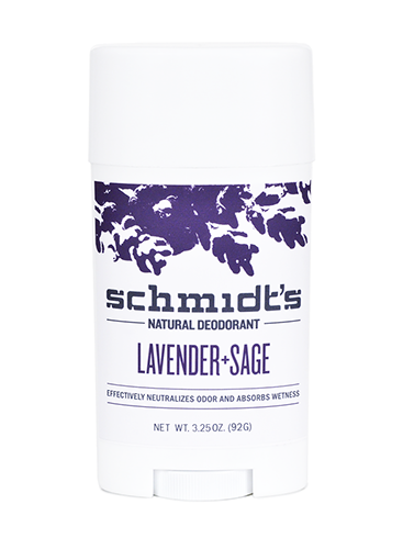 Schmidt's Lavender + Sage Deodorant Stick 3.25oz