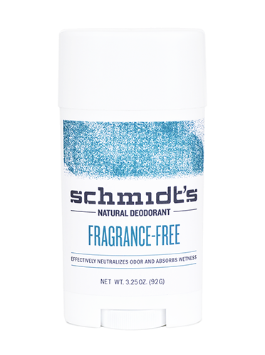 Schmidt's Fragrance-Free Sensitive Skin Formula Natural Deodorant 3.25 oz