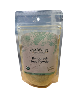 Starwest Fenugreek Seed Powder 3oz