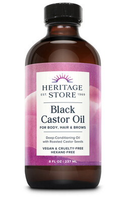 Heritage Store Black Castor Oil