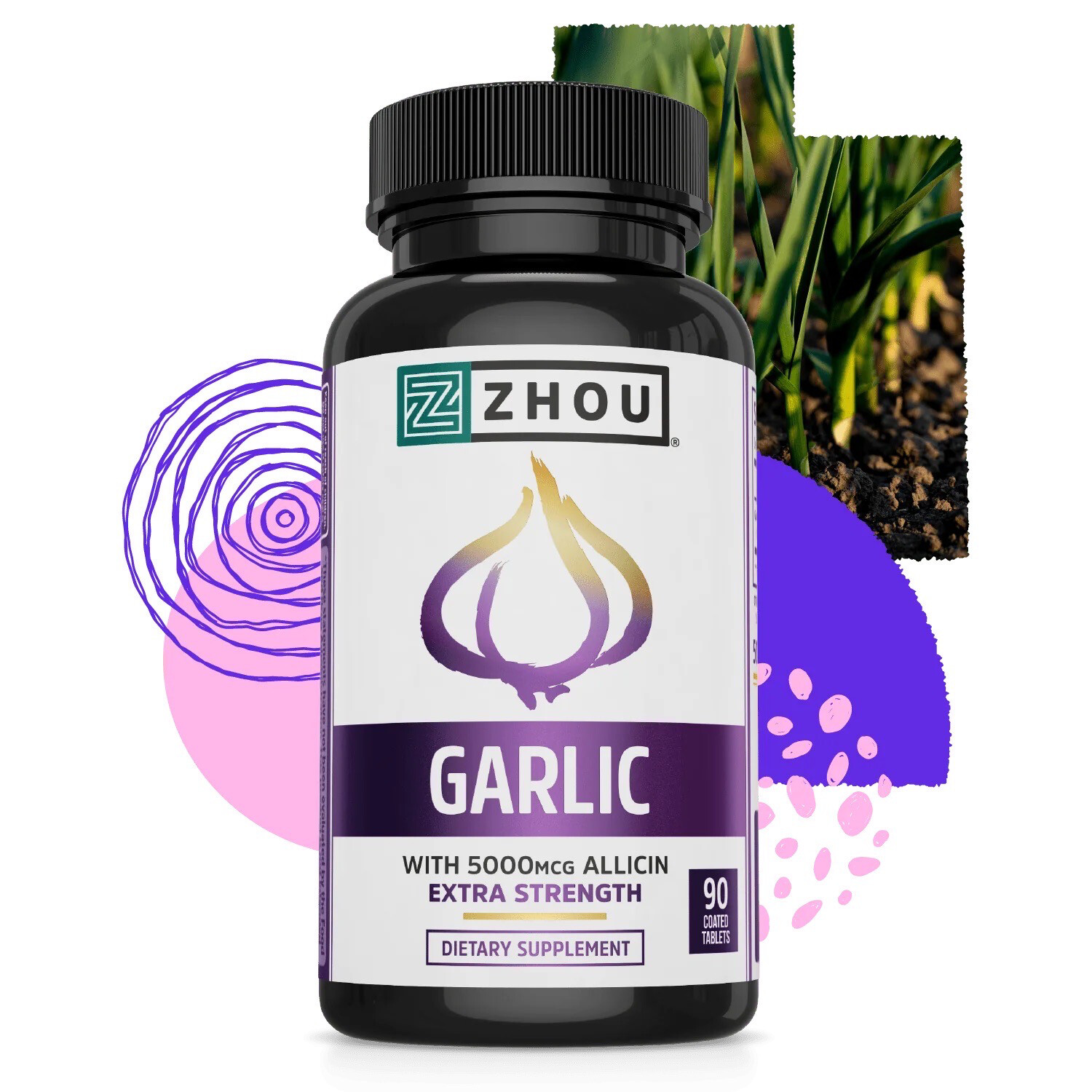 Zhou Nutrition Garlic Tablets