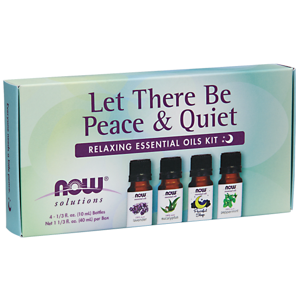 Let There Be Peace & Quiet Oil Relaxing Essential Oils Kit