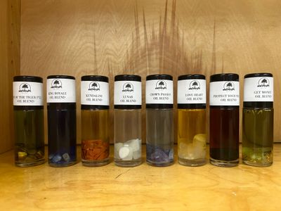 Crystal Infused Fragrance Oil Blends Collection