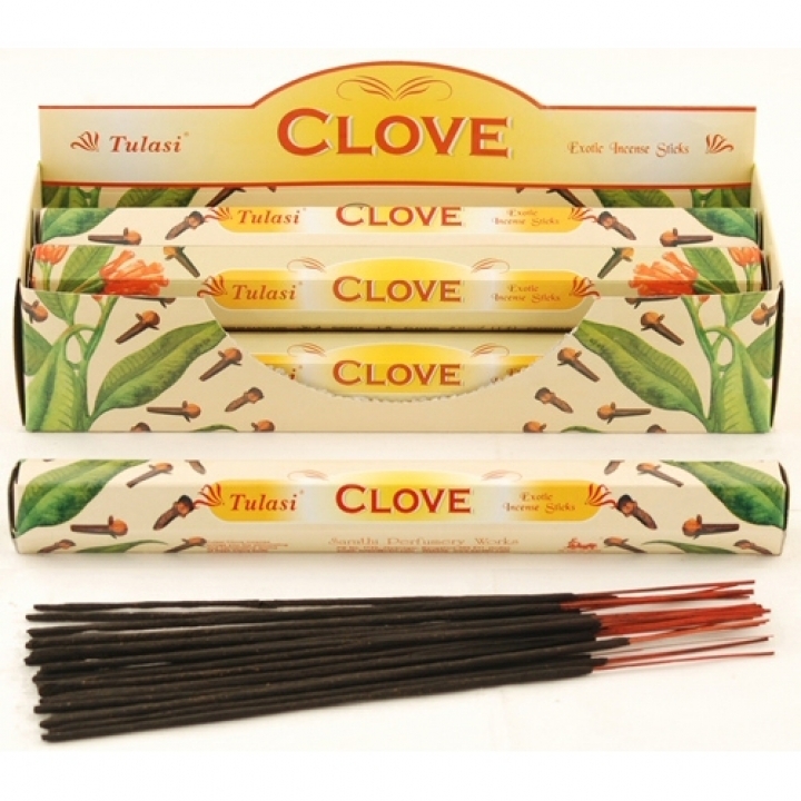 Tulasi CLove Incense Box - 6 packs
