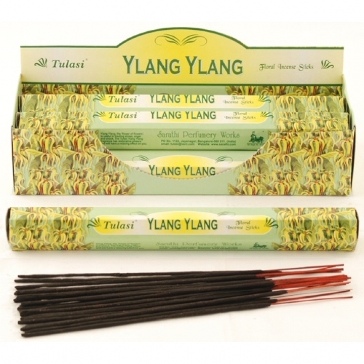 Tulasi Ylang Ylang Incense Box - 6 packs