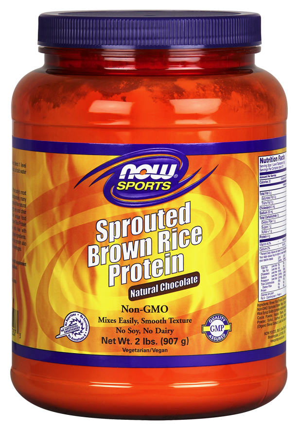 Sprouted Brown Rice Protein Natural Chocolate