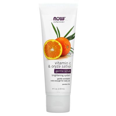 Vitamin C &amp; Oryza Sativa Gentle Scrub - 4 fl. oz.