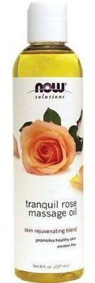 NOW - Rose Massage Oil 8 Oz