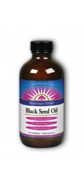 Heritage Store Black Seed Oil, Organic - 8oz