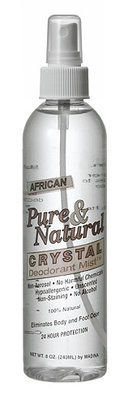 Pure & Natural Crystal Deodorant Mist - 8oz