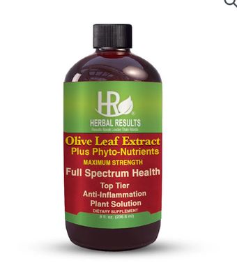 Maximum Strength Olive Leaf Extract Plus Phyto-Nutrients (8 oz. Liquid)