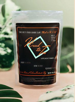 Head to Toe Food Grade Bentonite Clay