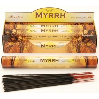 Tulasi Myrrh Incense Box - 6 packs