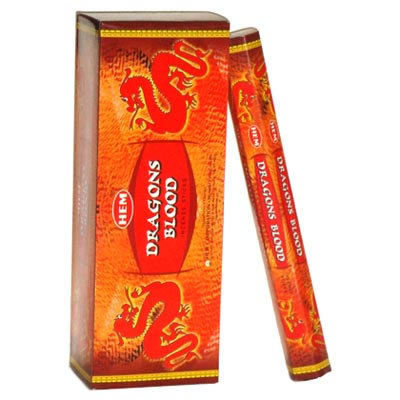 HEM Dragons Blood incense box