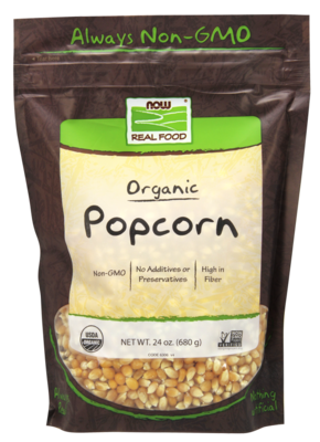 Popcorn, Organic High in Fiber 24oz