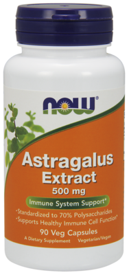 Astragalus Extract 500 mg Capsules Immune System Support* 500mg
