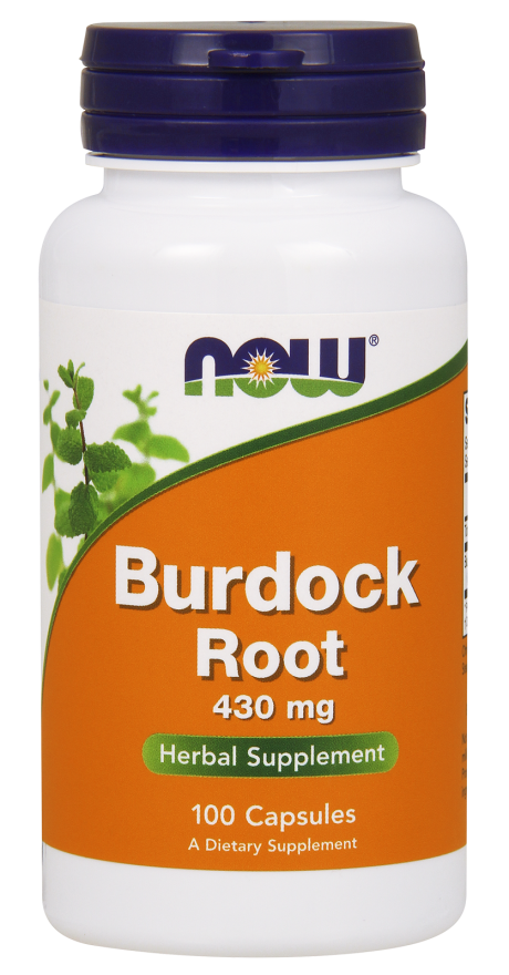 Burdock Root 430 mg Capsules Herbal Supplement
