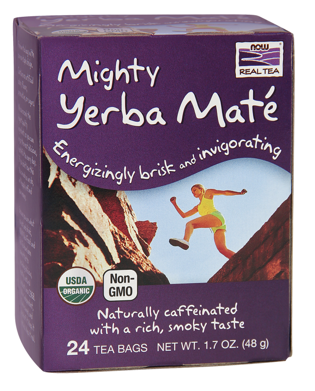 Now Real Tea- Organic Yerba Mate Tea 1.7oz