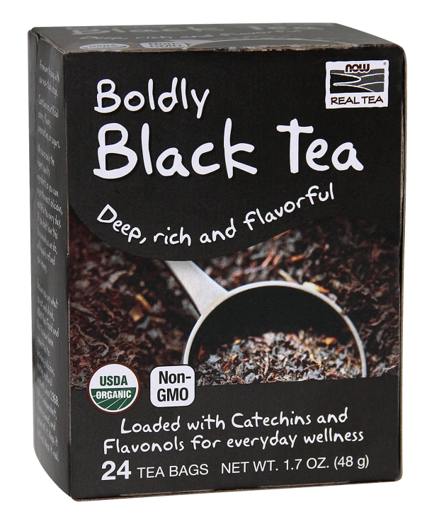 Now Real Tea- Organic Black Tea 1.7oz