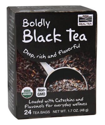 Now Real Tea- Organic Black Tea 1.7oz