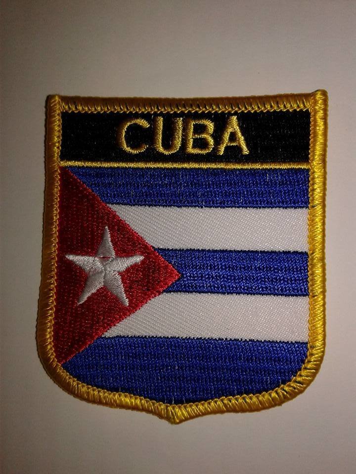 Iron On Patch-Cuba Flag
