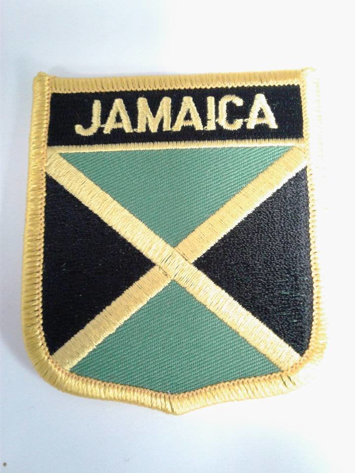 Iron On Patch-Jamaica Flag