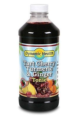 Dynamic Health Organic Tart Cherry, Turmeric & Ginger Tonic-16 fl oz
