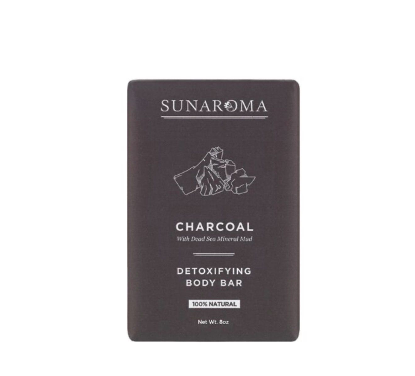 Sunaroma Charcoal Bar Soap 8oz
