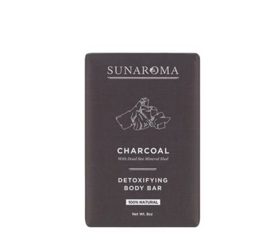 Sunaroma Charcoal Bar Soap 8oz