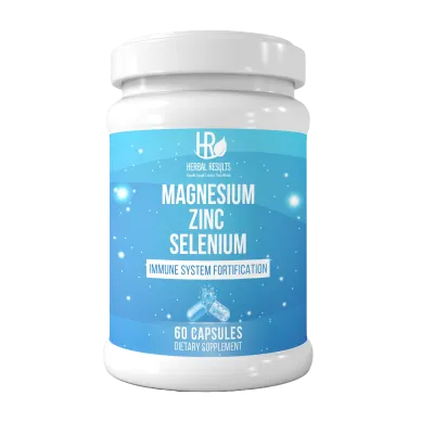 Herbal Results Magnesium, Zinc &amp; Selenium 60 Capsules