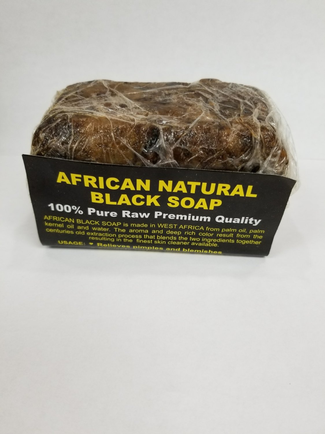 African Black Soap 100% Natural Bar Soap (small)