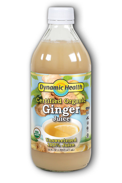 Dynamic Health Ginger Juice 16 Ounces