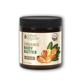 Naked Organix Organic Body Butter Argan 4oz